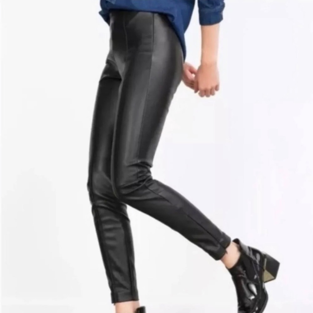 Zara faux leather pants